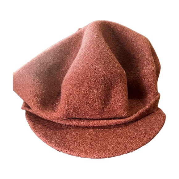 Deadstock NWT Vintage Rich Brown Wool Hat - Picture 2 of 6